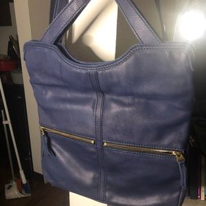 Erika crossbody fossil blue bag NWT